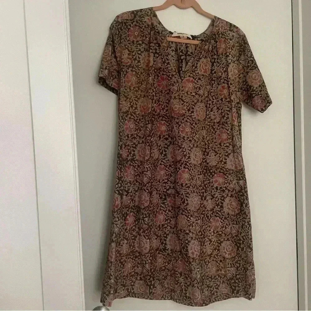 Communitie Marfa Dress Block Print Size 2 Small to Medium